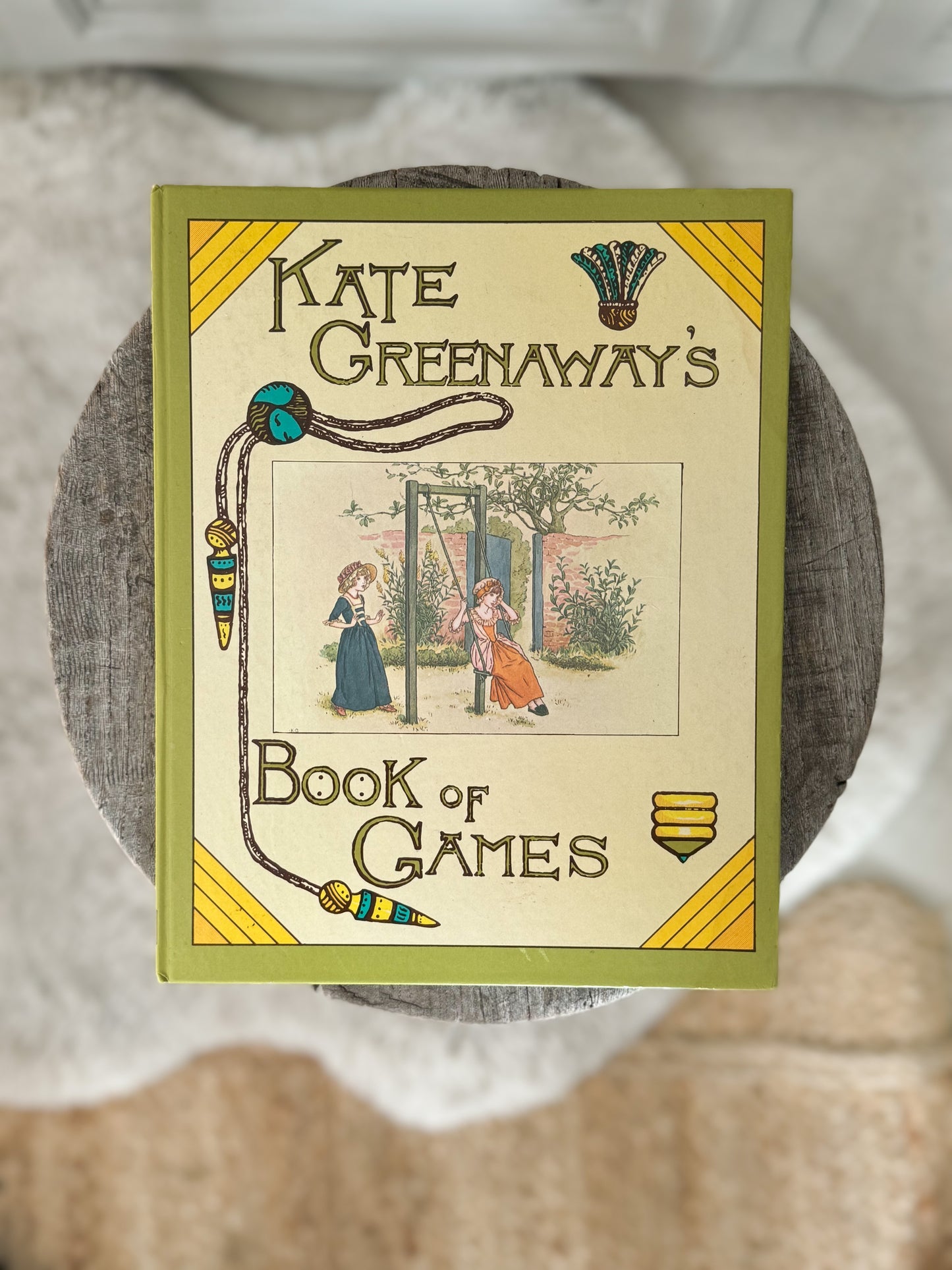 Kate Greenaway’s Book of Games, 1976, Hardback, 2nd Edition, Book Club Associates. J.M Dent & Sons Ltd.