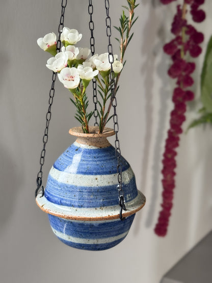 Vintage Studio Pottery Hanging Vessel
