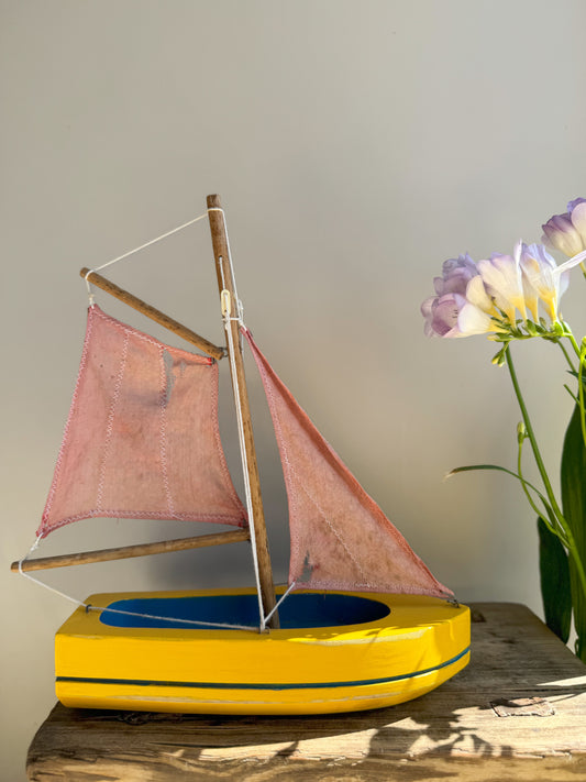 Handmade Vintage Sailing Boat