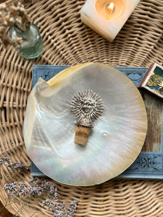 Vintage Sun Shaped Wine Bottle Cork