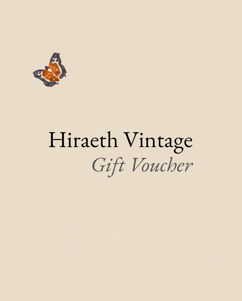Gift Voucher (Physical Product)